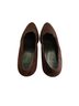 Joyce 100% Suede Brown Heels Size 8 - photo 5