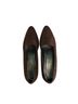 Joyce 100% Suede Brown Heels Size 8 - photo 3