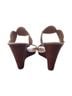 Jack Rogers Gold Heels Size 7 1/2 - photo 2