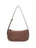 FRYE 100% Leather 100% Cotton Solid Brown Shoulder Bag One size - photo 1