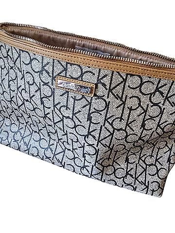 Calvin Klein make up bag Leather Clutch (view 1)
