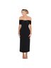 oddmuse 75% Polyester 20% Rayon 5% Spandex 100% Polyester 97% Polyester 3% Spandex Black Cocktail Dress Size XS - photo 1