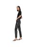 Gap Sky High Rise Faux Leather Cheeky Straight Jeans - photo 1