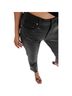 Gap Sky High Rise Faux Leather Cheeky Straight Jeans - photo 4