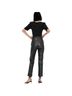 Gap Sky High Rise Faux Leather Cheeky Straight Jeans - photo 2