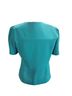 Leslie Fay 100% Polyester Teal Blazer Size 10 - photo 2