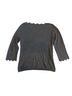 Philosophy Black Long Sleeve Top Size M - photo 2
