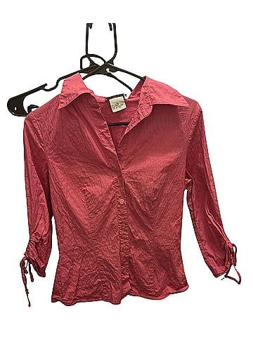 A. Byer Long Sleeve Button-Down Shirt (view 1)