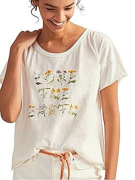 Anthropologie Love the Earth Short Sleeve T-Shirt (view 1)