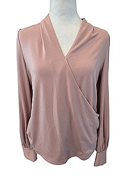 Adrianna Papell Long Sleeve Blouse (view 1)