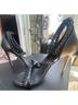 Michael Kors 100% Leather Black Heels Size 6 - photo 6