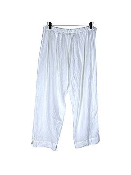 bryn WALKER Flat Front Straight Leg Crop Pant Linen Pants (view 2)