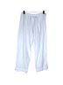 bryn WALKER 100% Linen Solid White Linen Pants Size M - photo 2