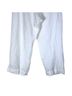 bryn WALKER 100% Linen Solid White Linen Pants Size M - photo 5