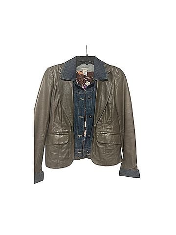 Cache Faux Leather Jacket (view 1)