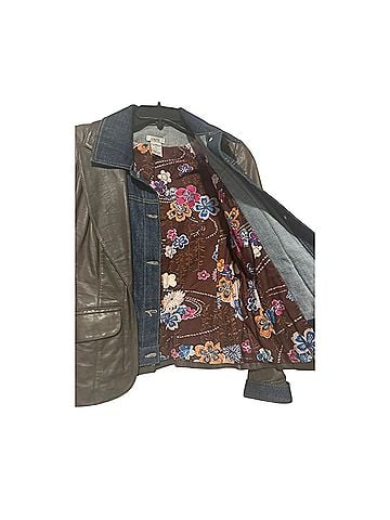 Cache Faux Leather Jacket (view 2)