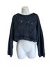 Free People Blue Pullover Sweater Size S - photo 1