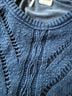 Free People Blue Pullover Sweater Size S - photo 4