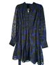 Sugarlips Floral Blue Green Cocktail Dress Size M - photo 2