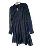 Sugarlips Floral Blue Green Cocktail Dress Size M - photo 1