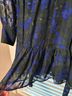Sugarlips Floral Blue Green Cocktail Dress Size M - photo 5