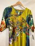 Natori 100% Polyester Floral Multi Color Casual Dress Size M - photo 4