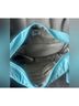 Athleta 100% Polyester 100% Polyester Blue Leather Crossbody Bag One size - photo 8