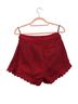 Self-Portrait Red Shorts Size 6 - photo 2