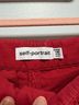 Self-Portrait Red Shorts Size 6 - photo 3