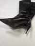 Guess 100% Leather Black Boots Size 8 1/2 - photo 3