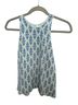 Josie Floral White Blue Romper Size S - photo 1