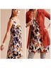 CAbi Animal Print Orange Purple Cocktail Dress Size S - photo 4