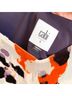 CAbi Animal Print Orange Purple Cocktail Dress Size S - photo 3