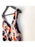 CAbi Animal Print Orange Purple Cocktail Dress Size S - photo 6
