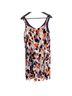 CAbi Animal Print Orange Purple Cocktail Dress Size S - photo 2