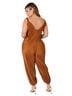 Ashley Stewart Brown Jumpsuit Size 20 - photo 2