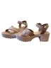 SODA Multi Color Tan Sandals Size 11 - photo 3
