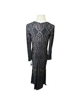 Betsy & Adam Geo-Glitter Gown Cocktail Dress (view 2)