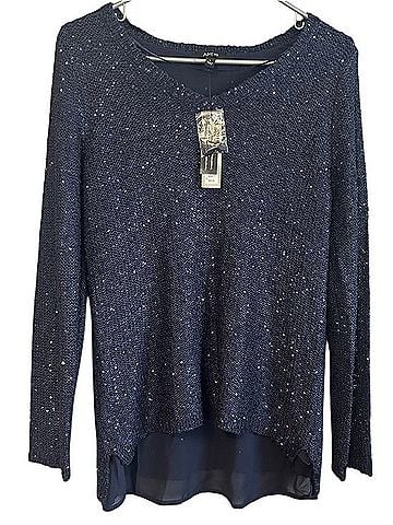 Apt. 9 Sequin V-Neck Sweater Pullover Sweater (view 1)
