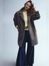Anthropologie Maeve Relaxed Cocoon Wool Coat - photo 3