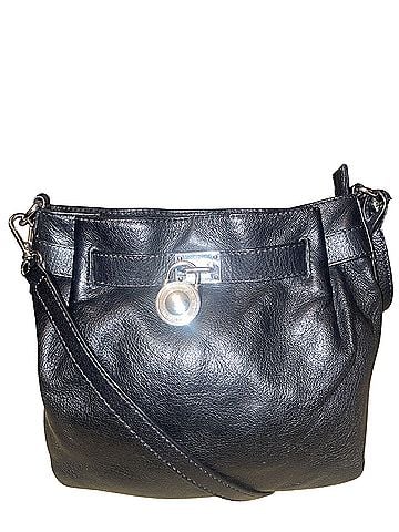 Michael Kors Hamilton Crossbody Leather Satchel (view 1)