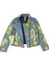 Aratta exclusively for Stitch Fix Floral Blue Denim Jacket Size M - photo 4