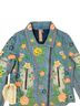 Aratta exclusively for Stitch Fix Floral Blue Denim Jacket Size M - photo 3