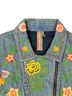 Aratta exclusively for Stitch Fix Floral Blue Denim Jacket Size M - photo 5