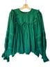 Meadows Green Long Sleeve Blouse One size - photo 1