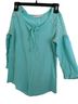 Notations Teal Long Sleeve Blouse Size S (petite) - photo 1