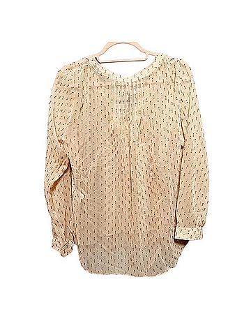 Plenty By Tracy Reese Open Placket Shirt 3/4 Sleeve T-Shirt (view 2)