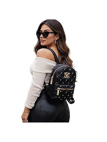 Badgley Mischka Leather Backpack (view 2)