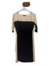 Chaps White Blue Cocktail Dress Size L - photo 1