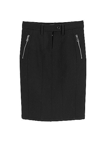 Burberry Burberry Brit Pencil Skirt in Black Wool (view 1)